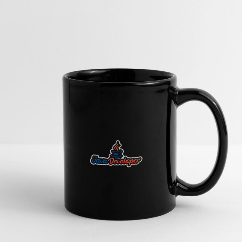 Java Developer with Coffee Full Colour Mug