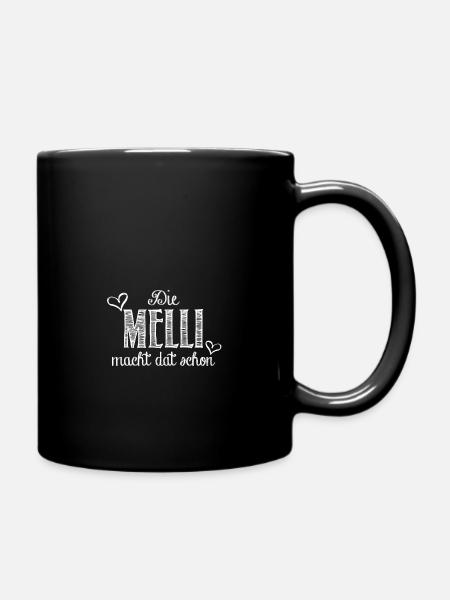 melli - Tasse einfarbig - Schwarz