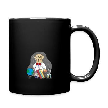 LABRADOR Wissenschaftler - Tasse einfarbig - Schwarz - Rechts