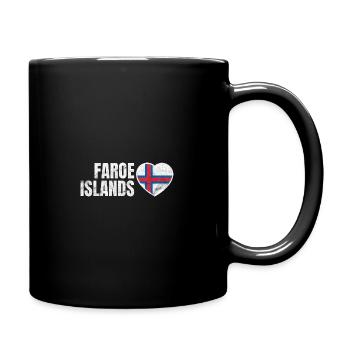 Faroe Islands - Full Colour Mug - black - Right