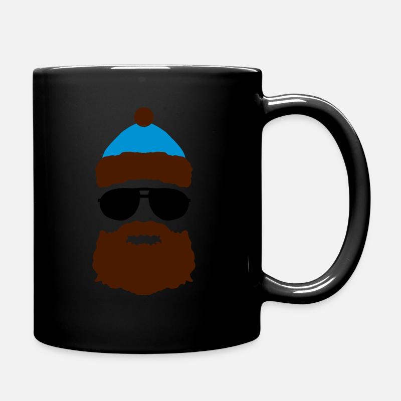 FATHER CHRISTMAS COOL - Full Colour Mug - black