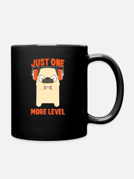 Gaming Mops - Mug uni - noir
