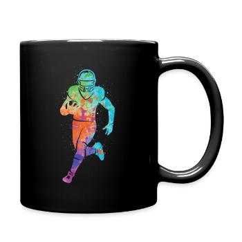 Football américain Sports Football masculin Garçons - Mug uni - noir - Droite