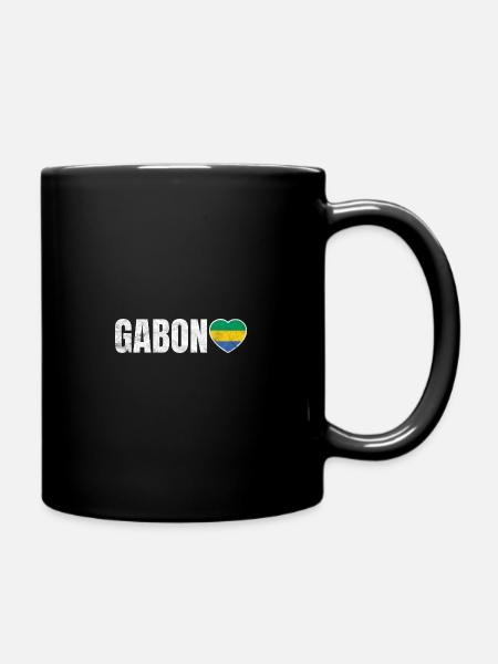 Gabon - Mug uni - noir