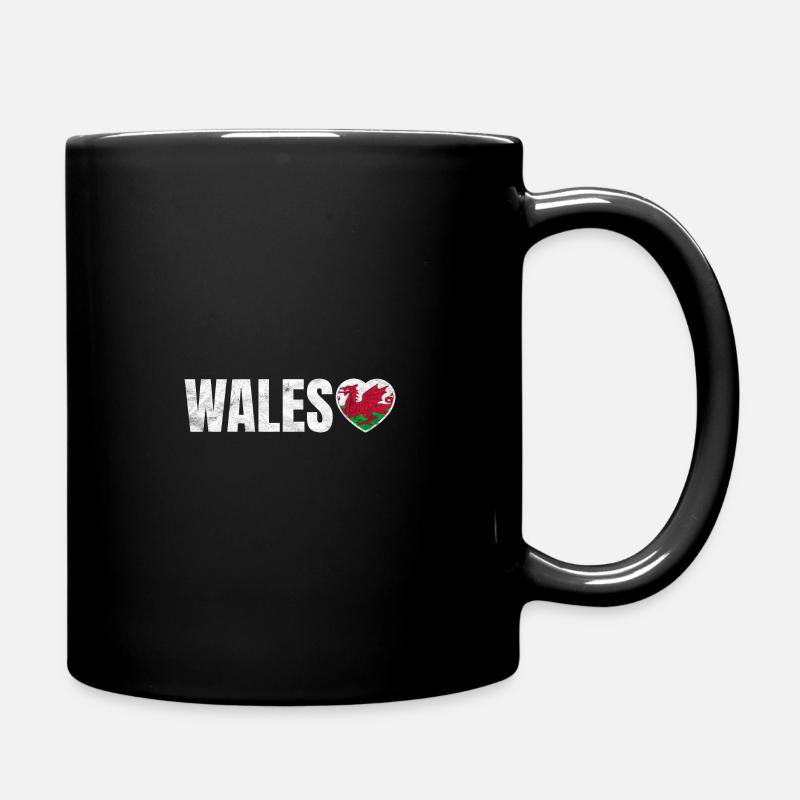 Wales - Full Colour Mug - black