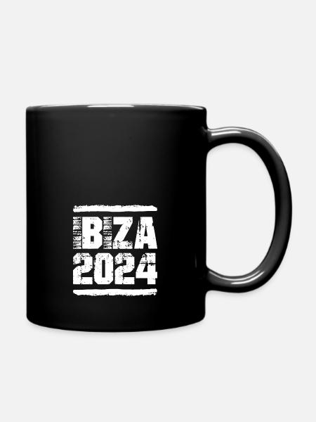 Ibiza 2024 Team - Tasse einfarbig - Schwarz