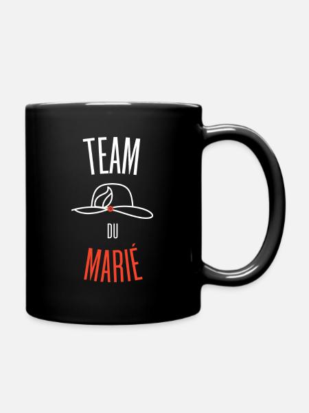 Team du Marié - Mug uni - noir