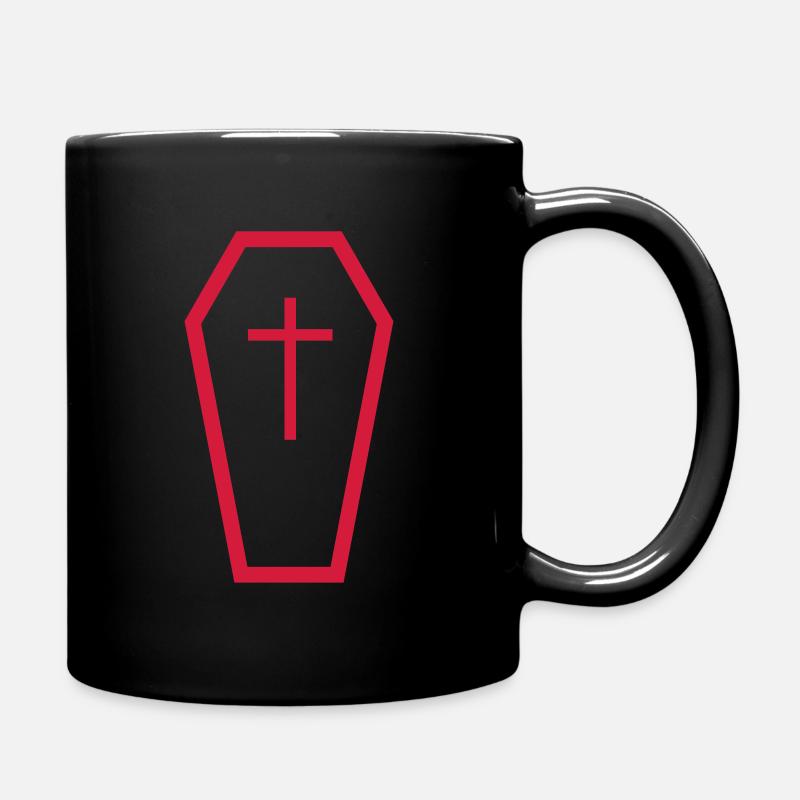 cercueil - Mug uni - noir