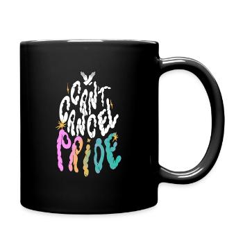 LGBTQ Coeur Pride Égalité lgbtq+ - Mug uni - noir - Droite