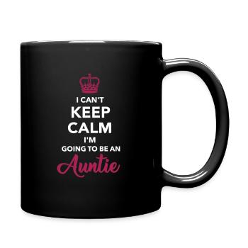 tante - Mug uni - noir - Droite