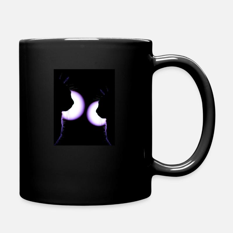 Cats at the disco - Full Colour Mug - black