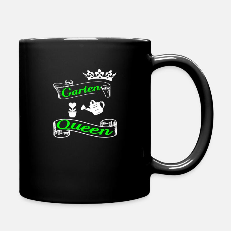 Garten - Tasse einfarbig - Schwarz