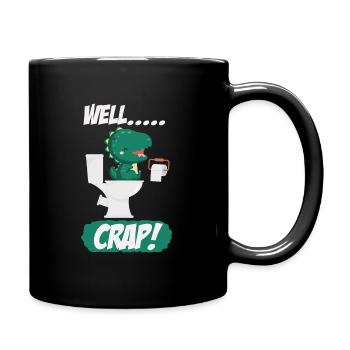 Drôle de problèmes de pépins de Trex dinosaures - Mug uni - noir - Droite