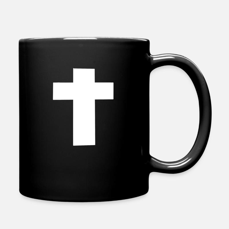 Cross - Tasse einfarbig - Schwarz