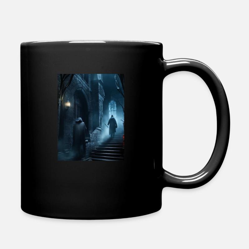 Geister und Dämonen - Tasse einfarbig - Schwarz