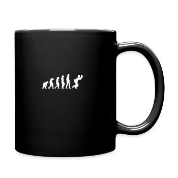 Gotcha Marker Hopper Paintball Field - Full Colour Mug - black - Right