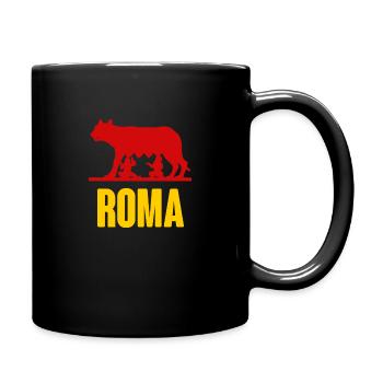 roma - Tasse einfarbig - Schwarz - Rechts
