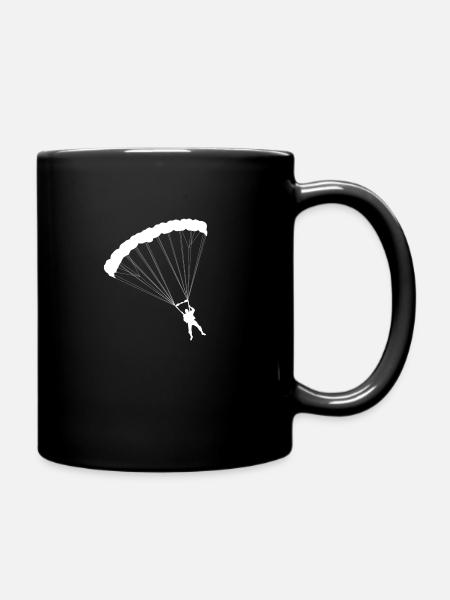 parachutiste - Mug uni - noir