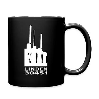 Die 3 warmen Brüder 30451 - Tasse einfarbig - Schwarz - Rechts