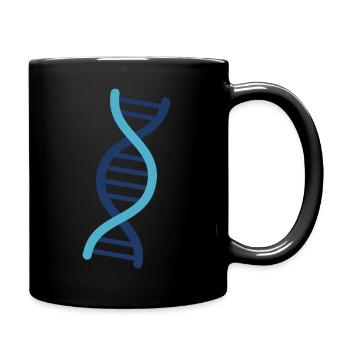 DNA HELIX - Tasse einfarbig - Schwarz - Rechts