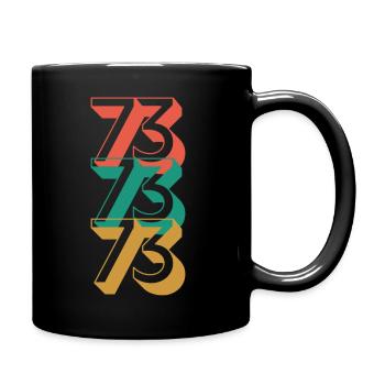 Ton année de naissance 1973 T-shirt - Mug uni - noir - Droite
