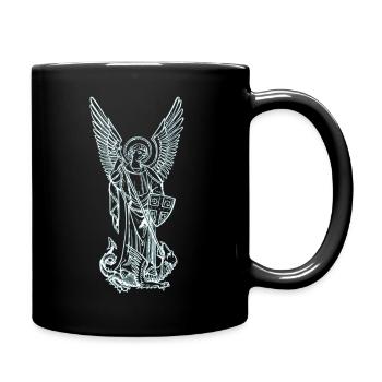 Michel Archange - Mug uni - noir - Droite