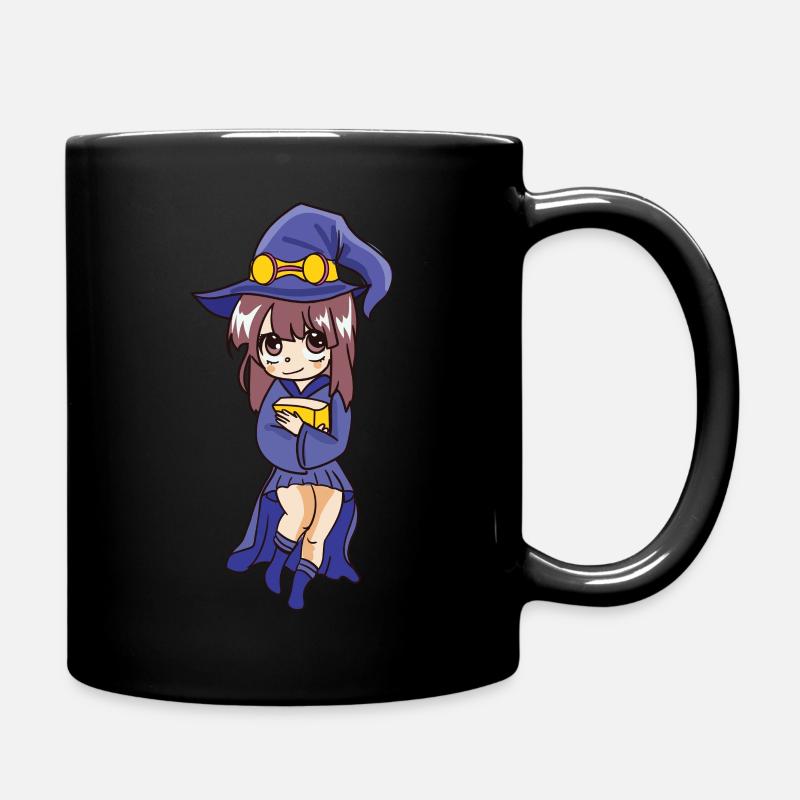 Hexe - Tasse einfarbig - Schwarz