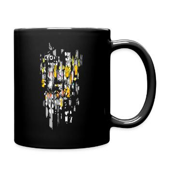 Painting - Full Colour Mug - black - Right