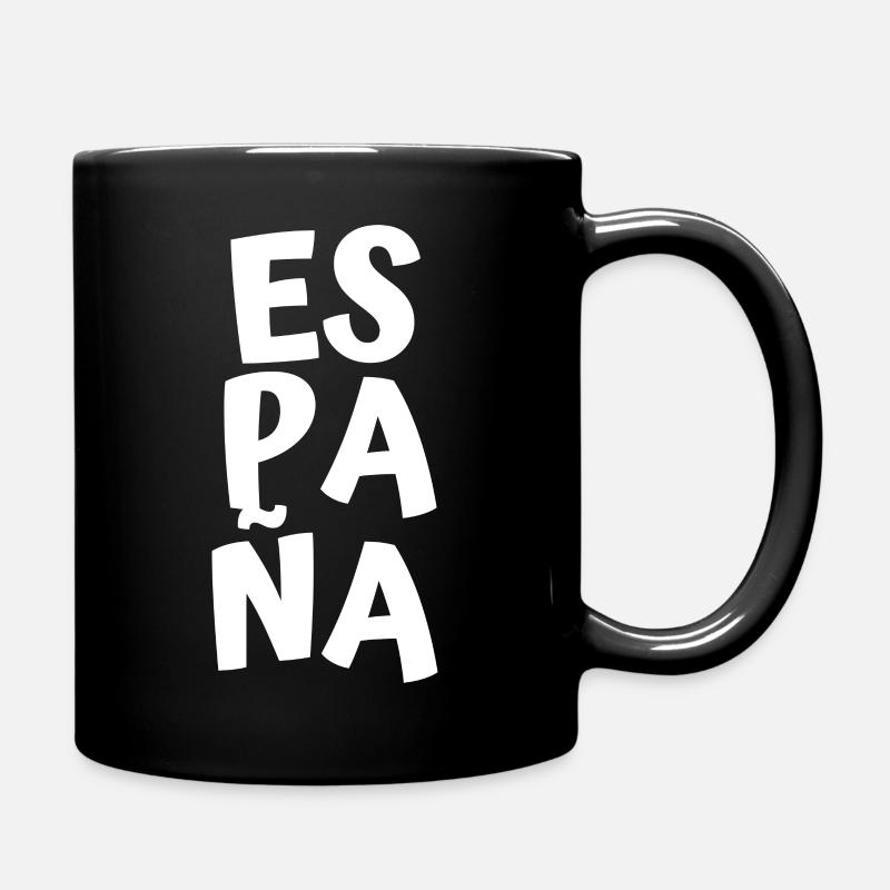 Spanien - Tasse einfarbig - Schwarz