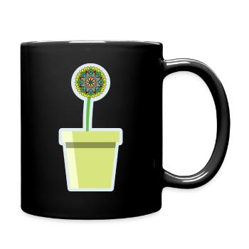 Life is Art - Full Colour Mug - black - Right