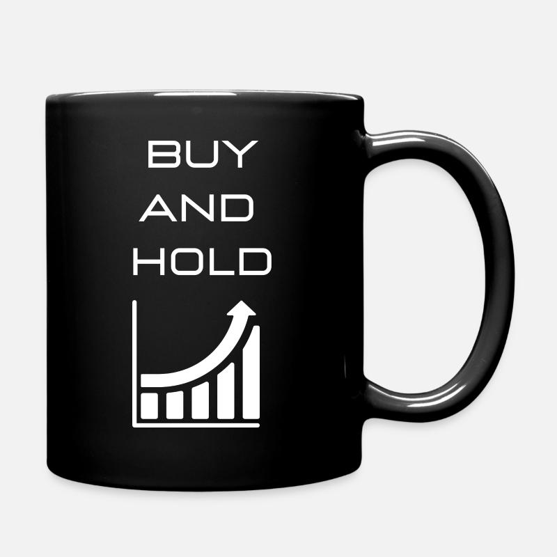 BUY AND HOLD - Full Colour Mug - black