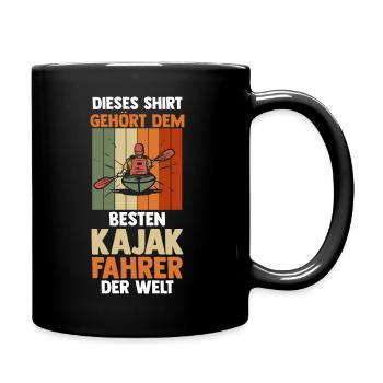 Schullehrer Lehrer - Tasse einfarbig - Schwarz - Rechts