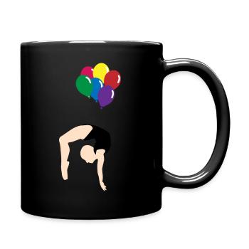Balloon - Mug uni - noir - Droite