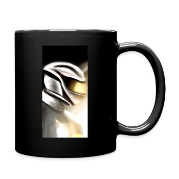 Motocycliste - Mug uni - noir - Droite