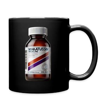 Makatussin Codiene with a modern design - Full Colour Mug - black - Right