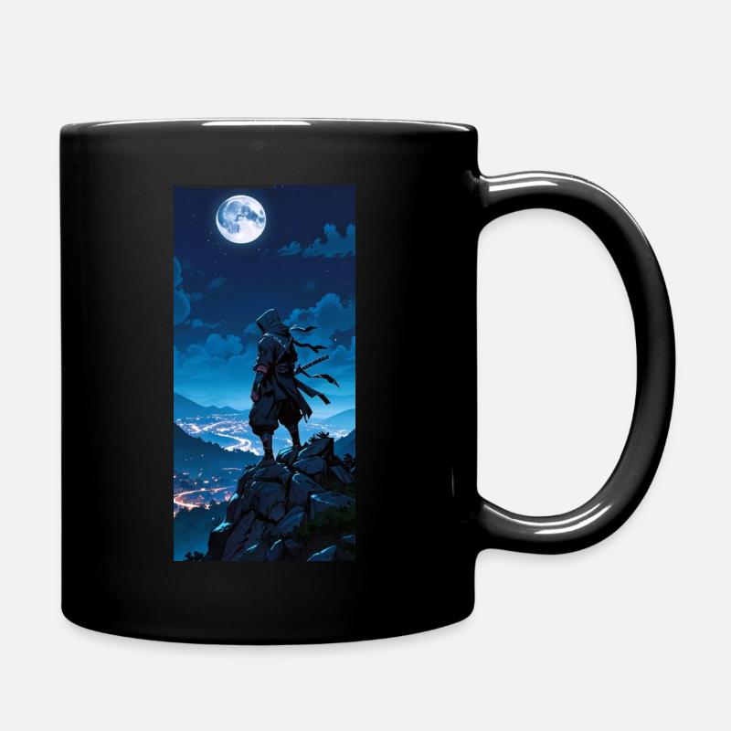 ninja - Tasse einfarbig - Schwarz