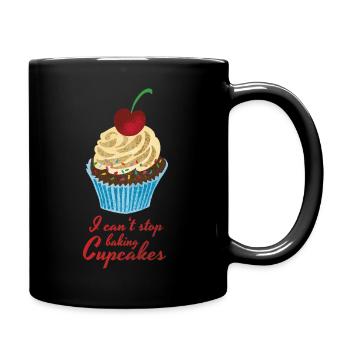 Cuisson des cupcakes - Mug uni - noir - Droite