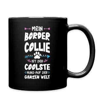 Dicton de chien Border Collie - Mug uni - noir - Droite