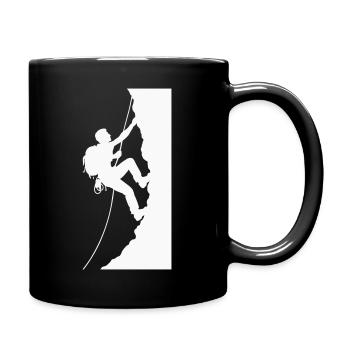alpiniste - Mug uni - noir - Droite