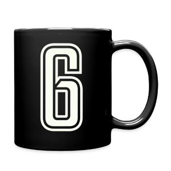 6 - Mug uni - noir - Droite