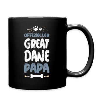 Great Dane Papa Official - Full Colour Mug - black - Right