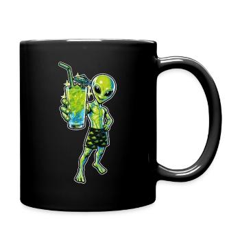 Cocktail Extraterrestre - Mug uni - noir - Droite