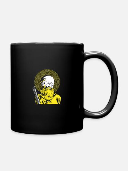 St Benny - Full Colour Mug - black