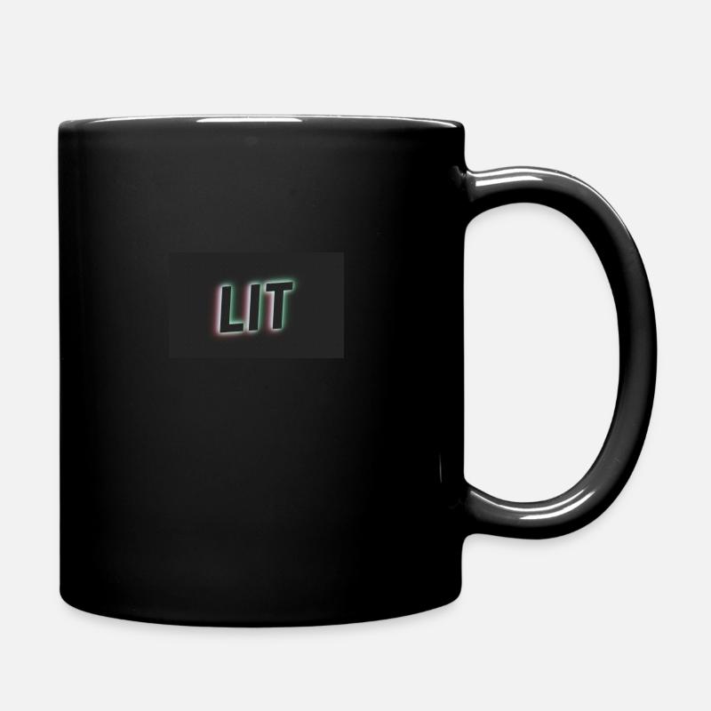LIT Produkt - Tasse einfarbig - Schwarz
