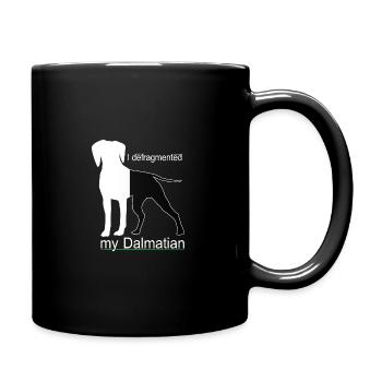 Informatiker Admin Sprüche - Tasse einfarbig - Schwarz - Rechts
