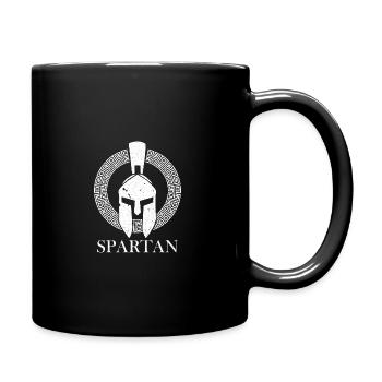 Spartan - Spartan - Grèce - Mug uni - noir - Droite
