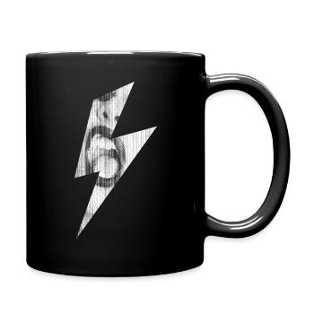 Flash Punk, Rebel ja. - Tasse einfarbig - Schwarz - Rechts