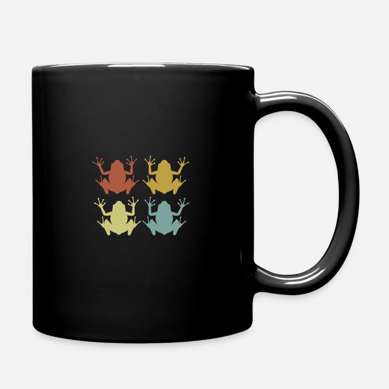 Frosch - Tasse einfarbig - Schwarz