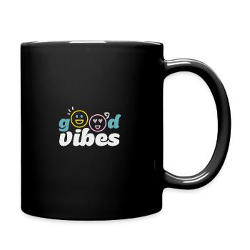 good_vibes - Mug uni - noir - Droite