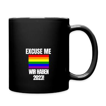 Excusez-moi, nous avons 2022 - Mug uni - noir - Droite